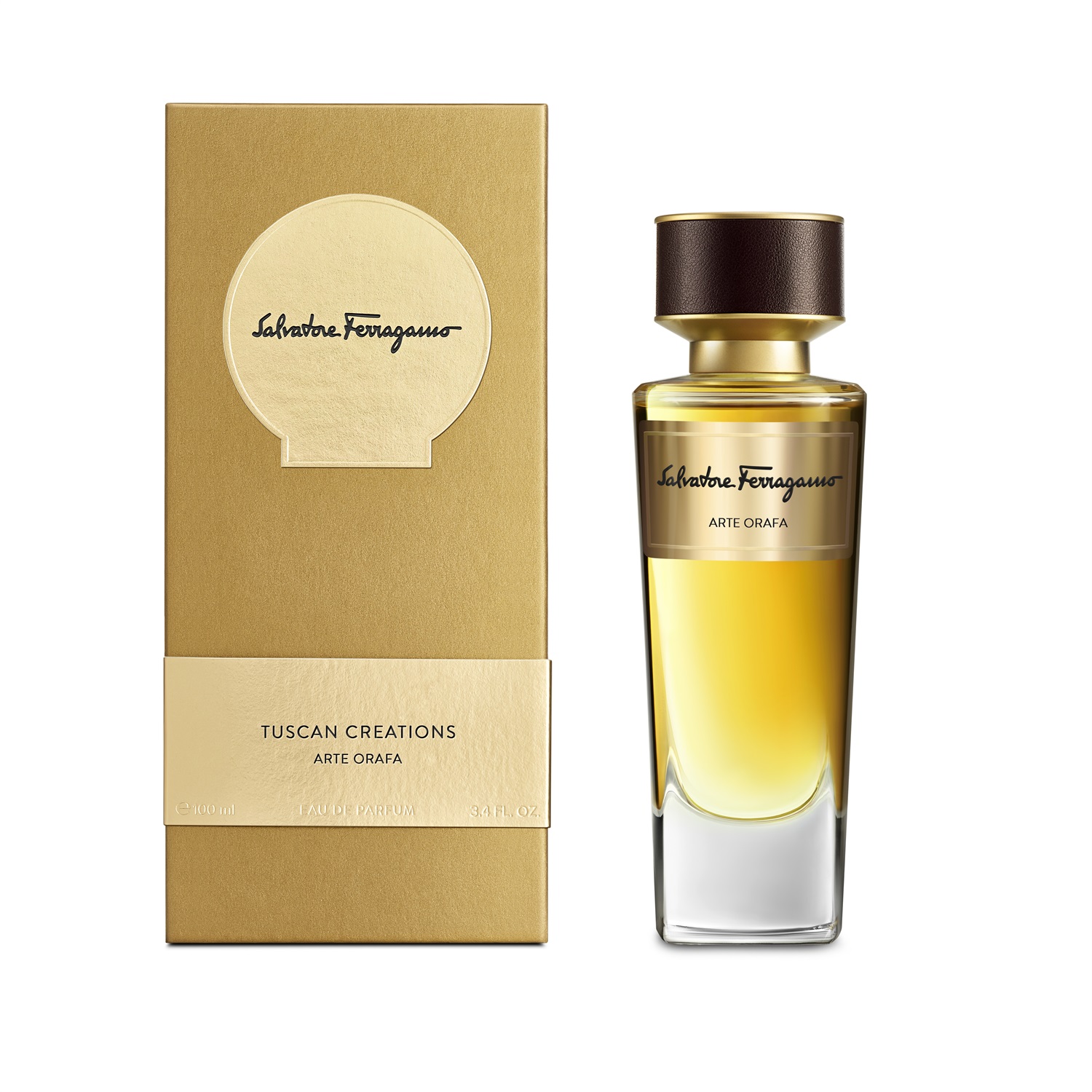 Salvatore Ferragamo Tuscan Creations Arte Orafa Eau De Parfum Unisex 100ml - Fragranza con Note di Oud