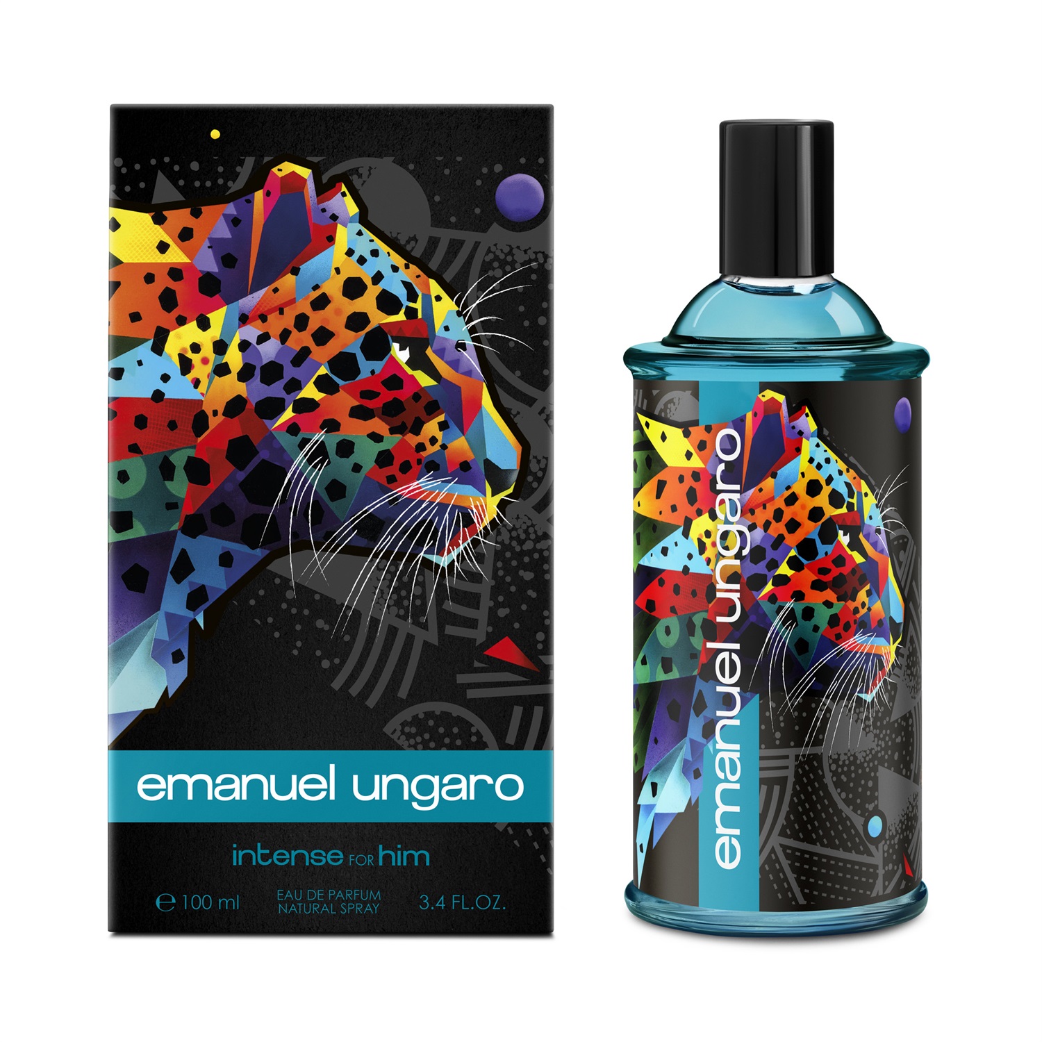 Emanuel Ungaro Intense For Him Eau De Parfum 100 ml - Fragranza Legnosa e Aromatica per Uomo