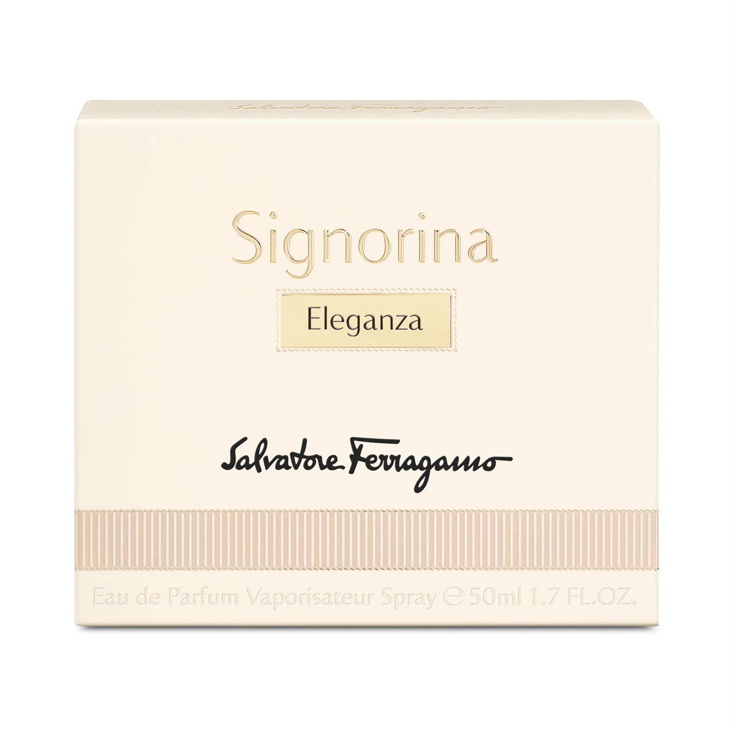 Salvatore Ferragamo Signorina Eleganza Eau de Parfum 50 ml - Fragranza da Donna con Note di Pera, Pompelmo, Osmanto, Mandorla, Pelle e Patchouli