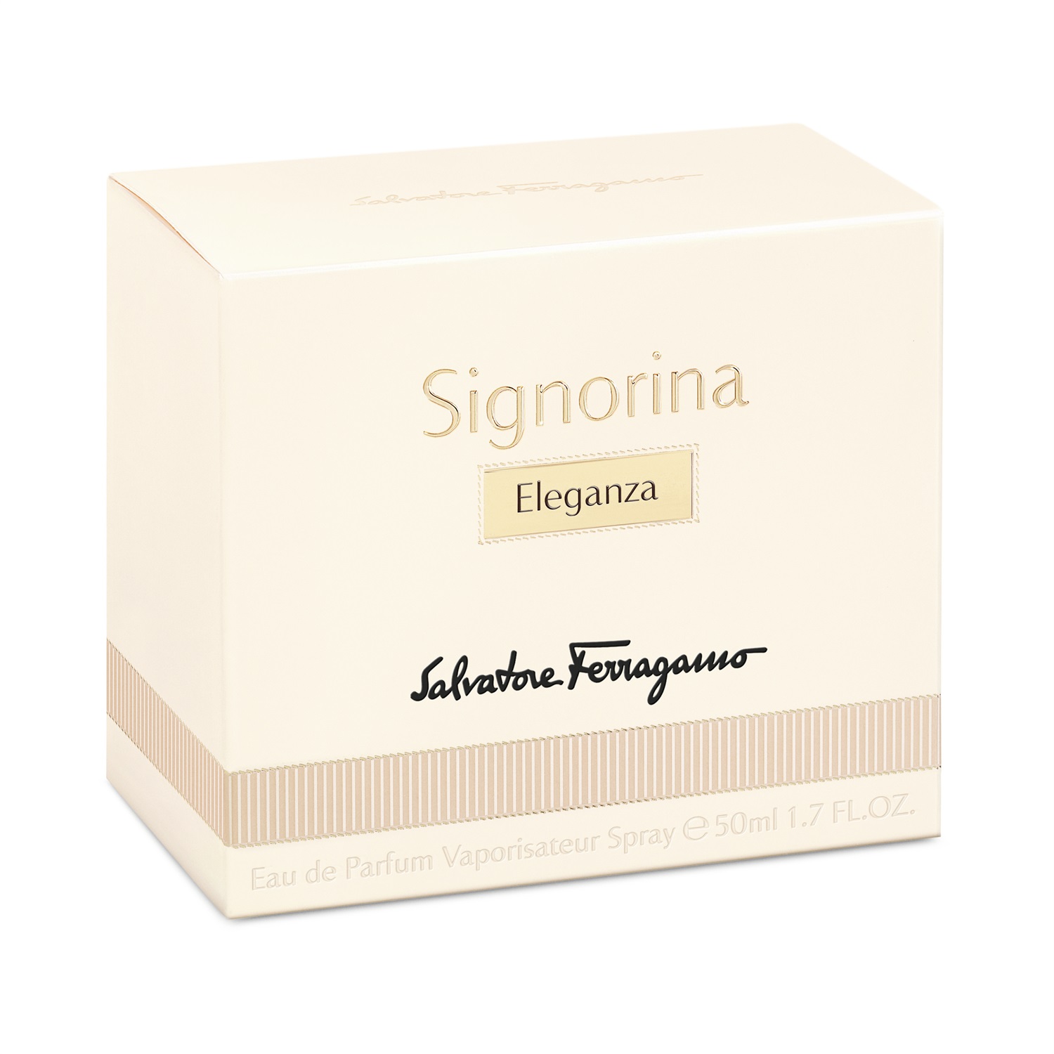 Salvatore Ferragamo Signorina Eleganza Eau de Parfum 50 ml - Fragranza da Donna con Note di Pera, Pompelmo, Osmanto, Mandorla, Pelle e Patchouli