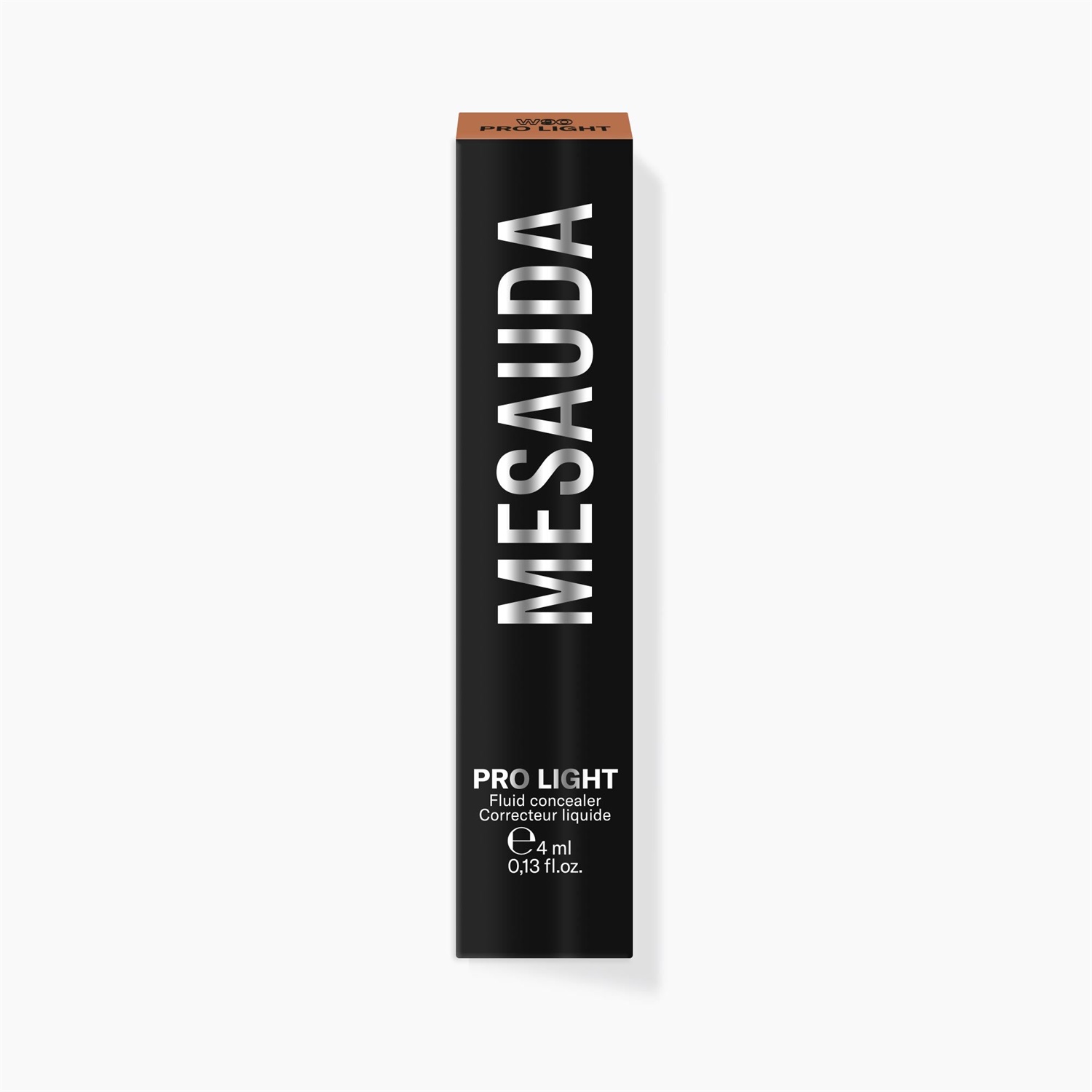 Mesauda Pro Light Concealer W90 - Correttore Fluido Idratante 4ml con Texture Minerale e Alto Potere Idratante