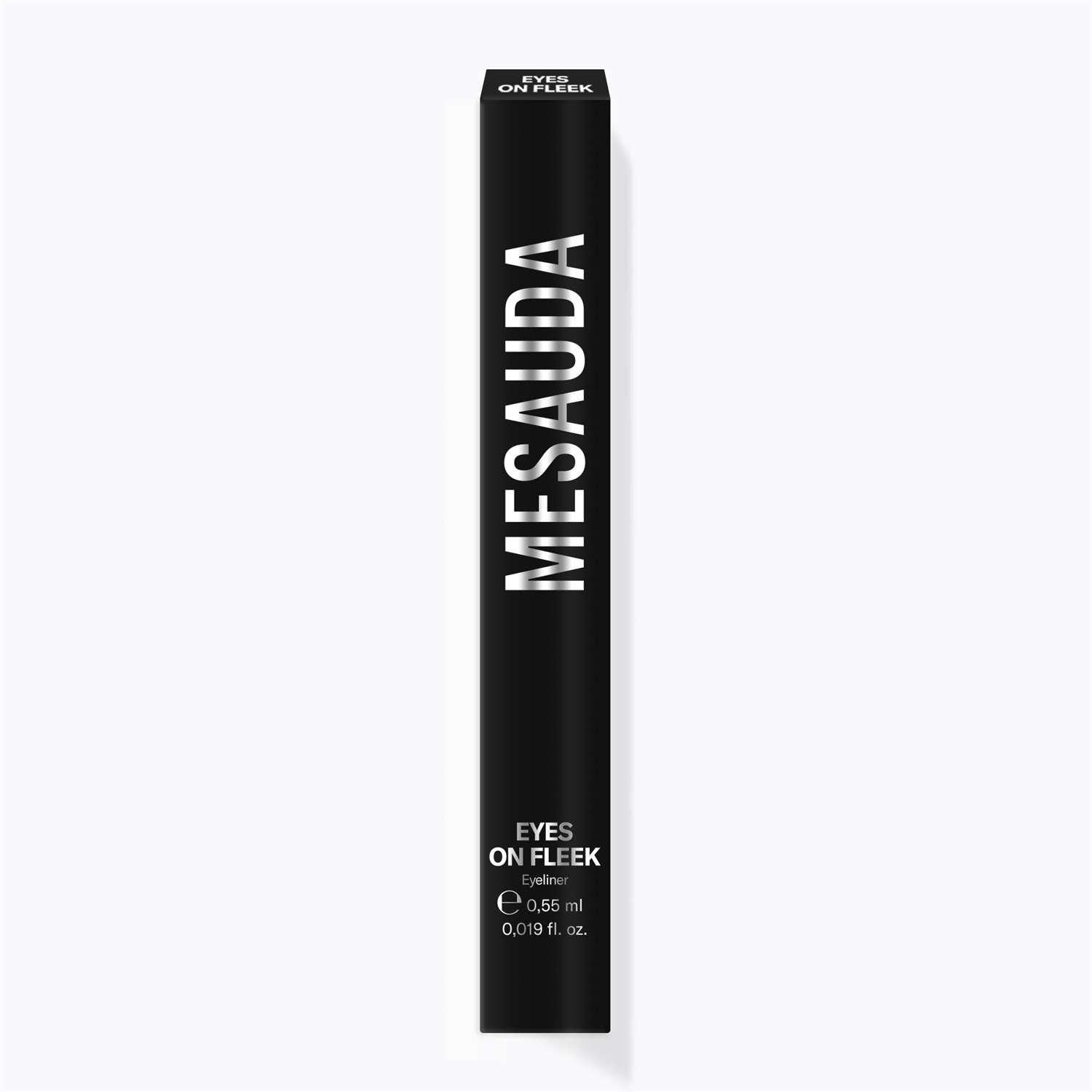 MESAUDA Eyes on Fleek - Eyeliner in Penna 0,55 ml con Punta Pelo, Intensamente Pigmentato e Water Resistant