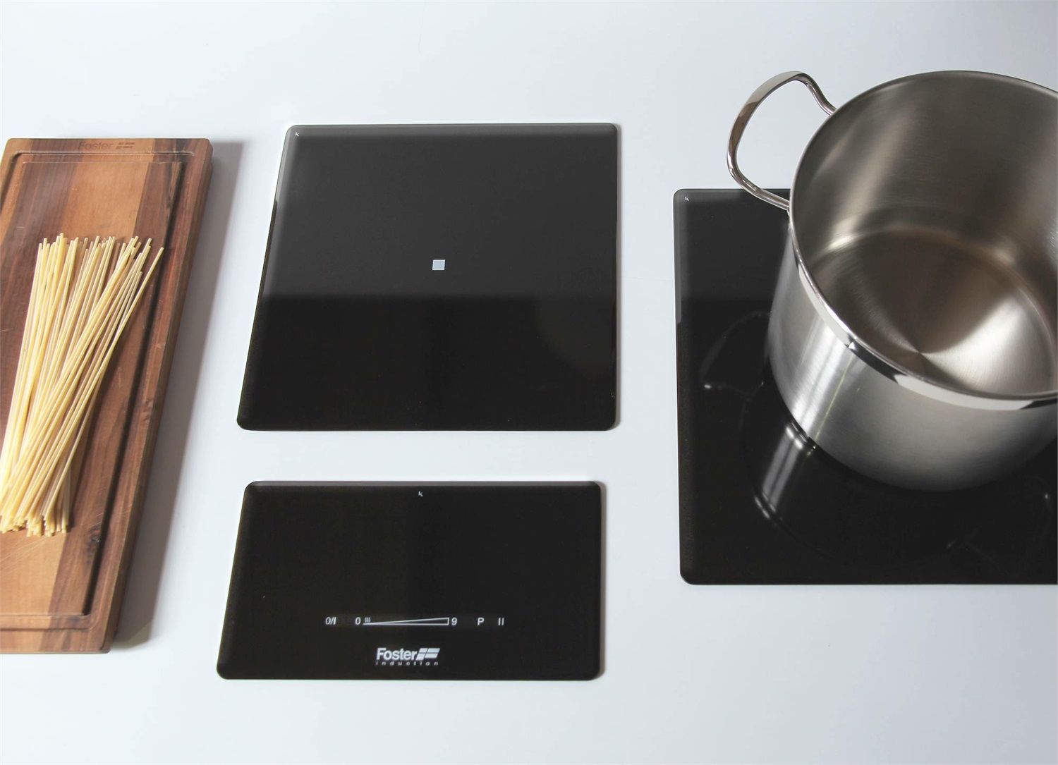 Foster 7366 350 Nero Piano Cottura a Induzione 350 mm Vetroceramica 1 Fornello 2300 W Powerboost