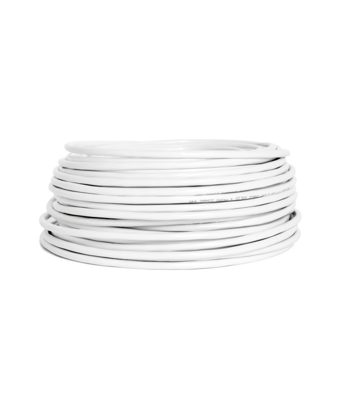 Vultech Matassa Lan 50 Mt - Cat. 5E UTP, 50 m, 24AWG, U/UTP, Bianco, Velocità fino a 1000 Mbit/s