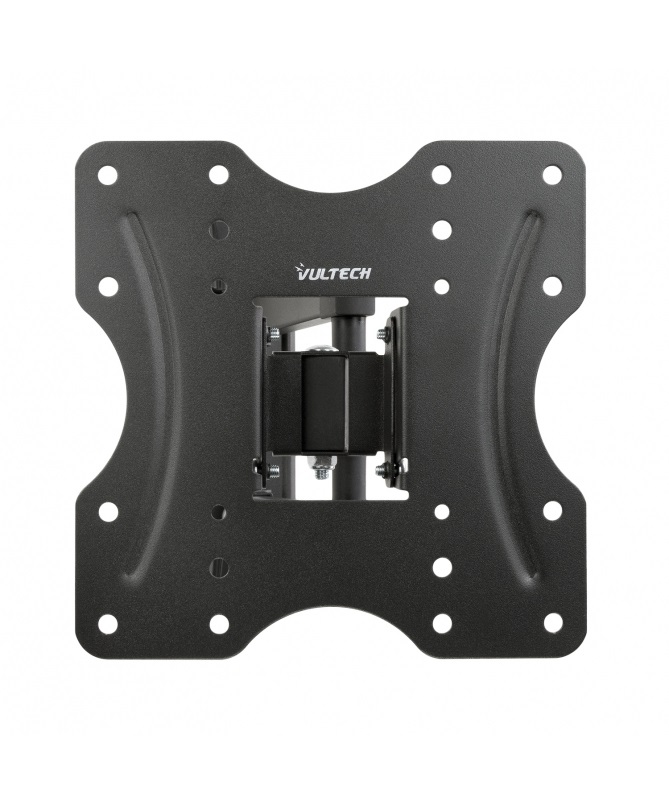 Vultech BTV-D2342LITE Supporto Staffa a Muro Inclinabile per TV da 23'' a 42'', VESA 200x200, Max 30 kg, 3 Snodi, Nero