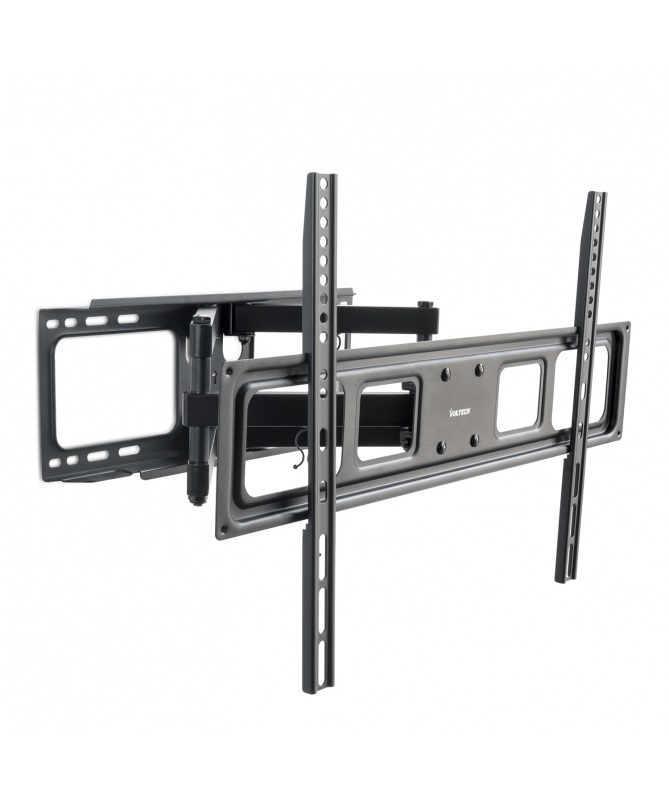 Vultech BTV-D3270LITE - Supporto a Muro per TV da 32'' a 70'' con Snodo, Capacità 40 kg, VESA 600x400, Acciaio, Colore Nero