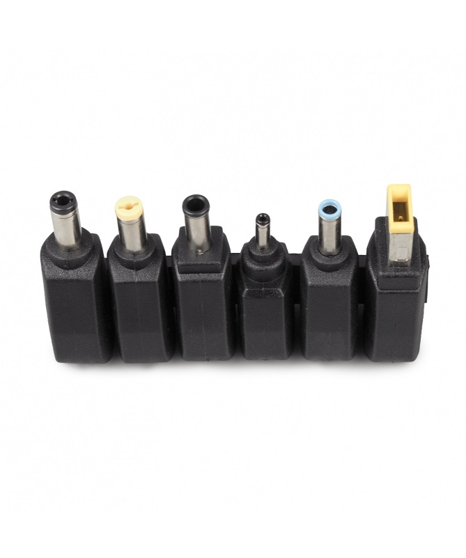 Vultech AU-70W Alimentatore Universale per Notebook - Autosettante 70W con 6 Tips, Compatibile con Asus, Samsung, Acer, Toshiba, Dell, Lenovo, HP