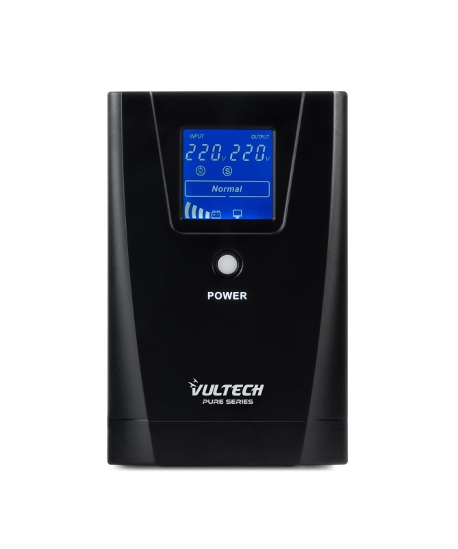 Vultech UPS1000VA-PURE gruppo di continuità (UPS) A linea interattiva 1 kVA 800 W 3 presa(e) AC