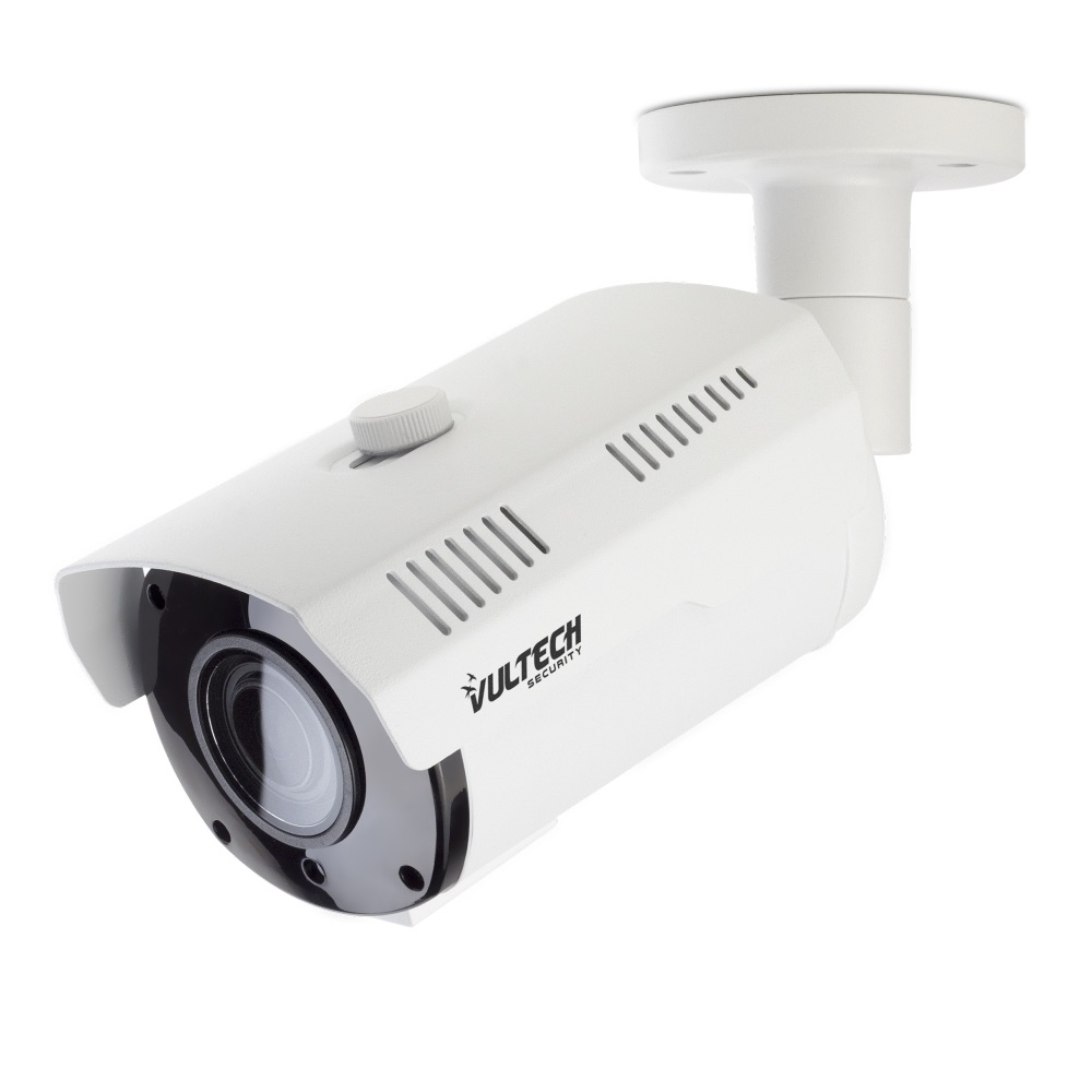 Vultech Security Telecamera di Sorveglianza Bullet 8MP 4 in 1 AHD con Ottica Varifocale Motorizzata 2,8 - 12 mm