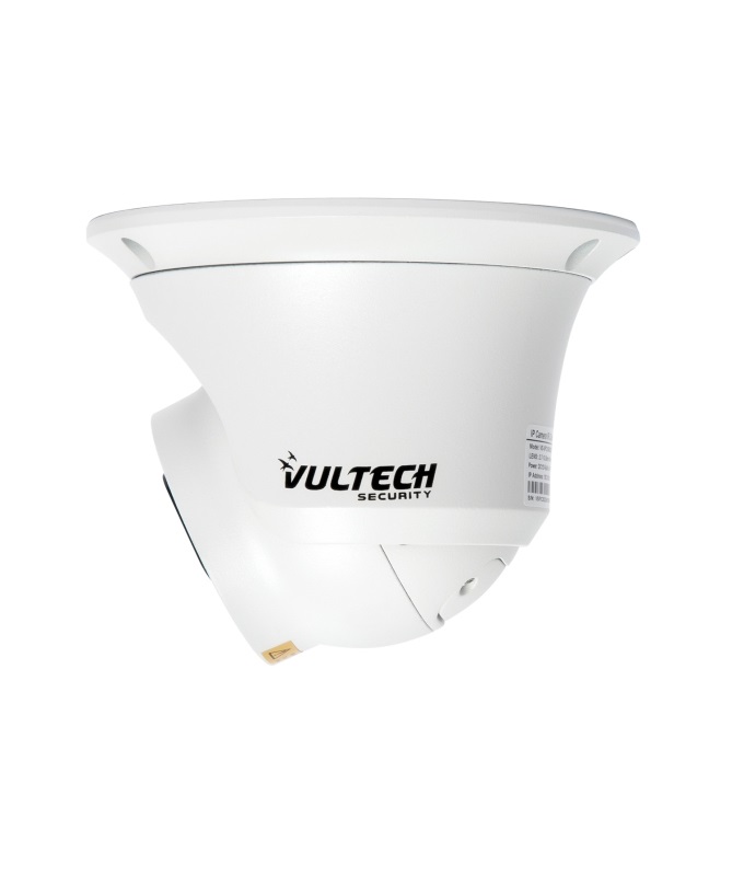 Vultech Security Telecamera di Sorveglianza Dome VS-IPC1580D1FEWD-ECO 8MP Fissa 2.8mm POE con Microfono e Slot SD, IP67