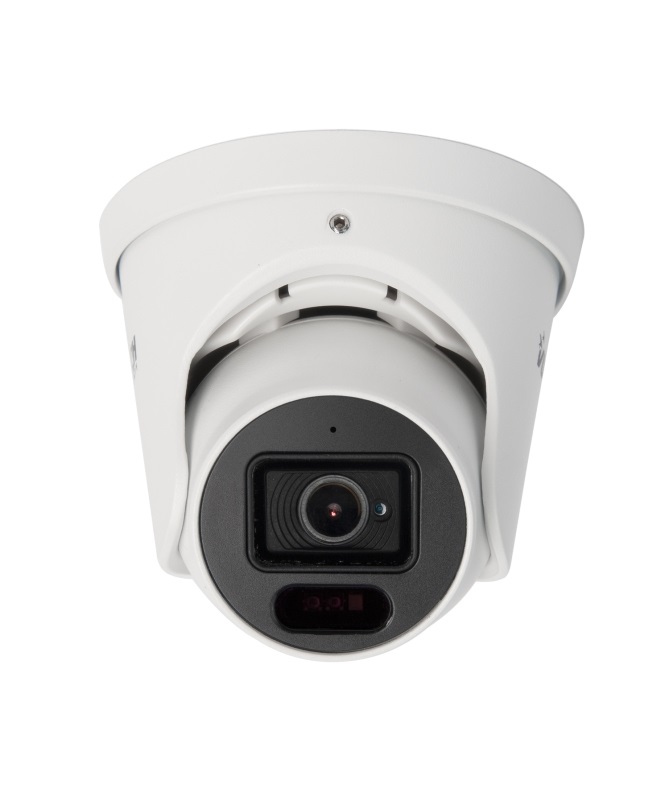 Vultech Security VS-IPC1550D1FE-ECO V2 Telecamera di Sorveglianza IP Dome 5MP con Ottica Fissa 2,8mm, Microfono Integrato, IP67, 2 LED IR fino a 25m
