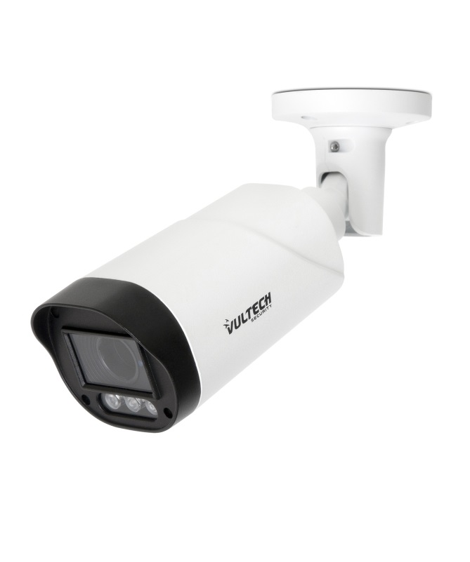 Vultech Security Telecamera di Sorveglianza Bullet 5MP 4in1 Ottica Varifocale Motorizzata 2,7 - 13,5 mm - WDR 120dB - Interno/Esterno