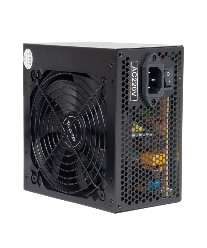 Vultech VPS-A650ER Alimentatore ATX 650W con Ventola da 12cm Termoregolata - Serie Essence