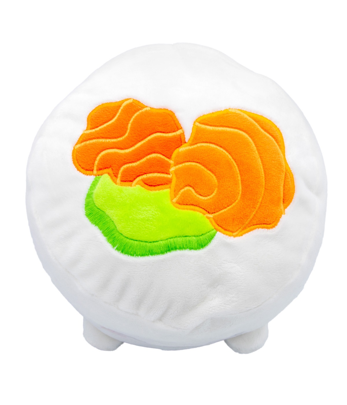 Joy Toy 42472 Peluche Sushi Uramaki con Salmone - Colore Bianco, 20 cm