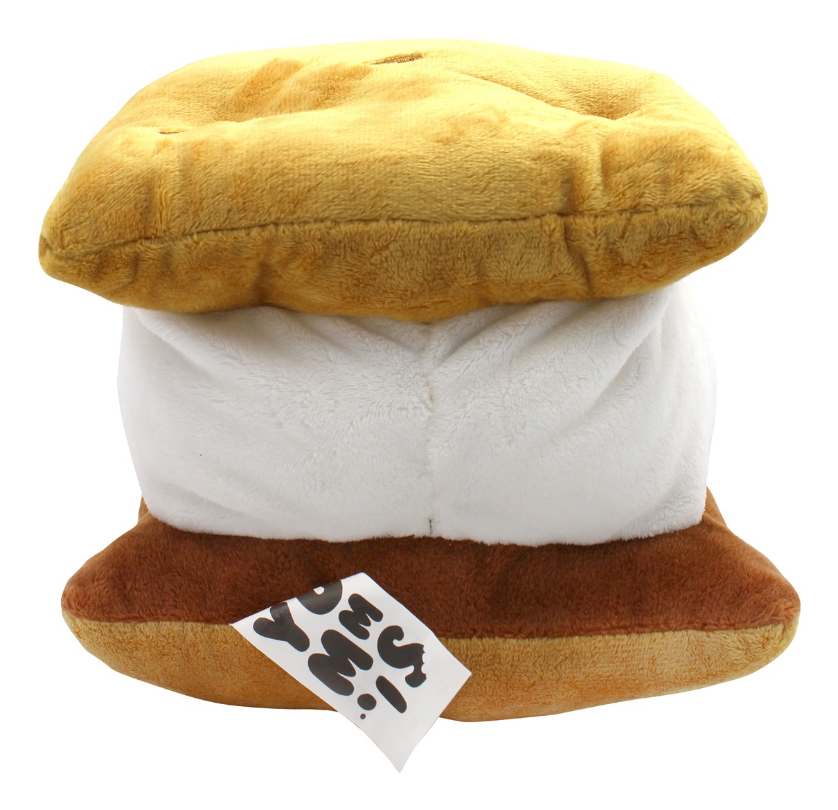 Joy Toy Yummis Biscotto Peluche Morbido 16x16x16 cm con Faccia Kawaii