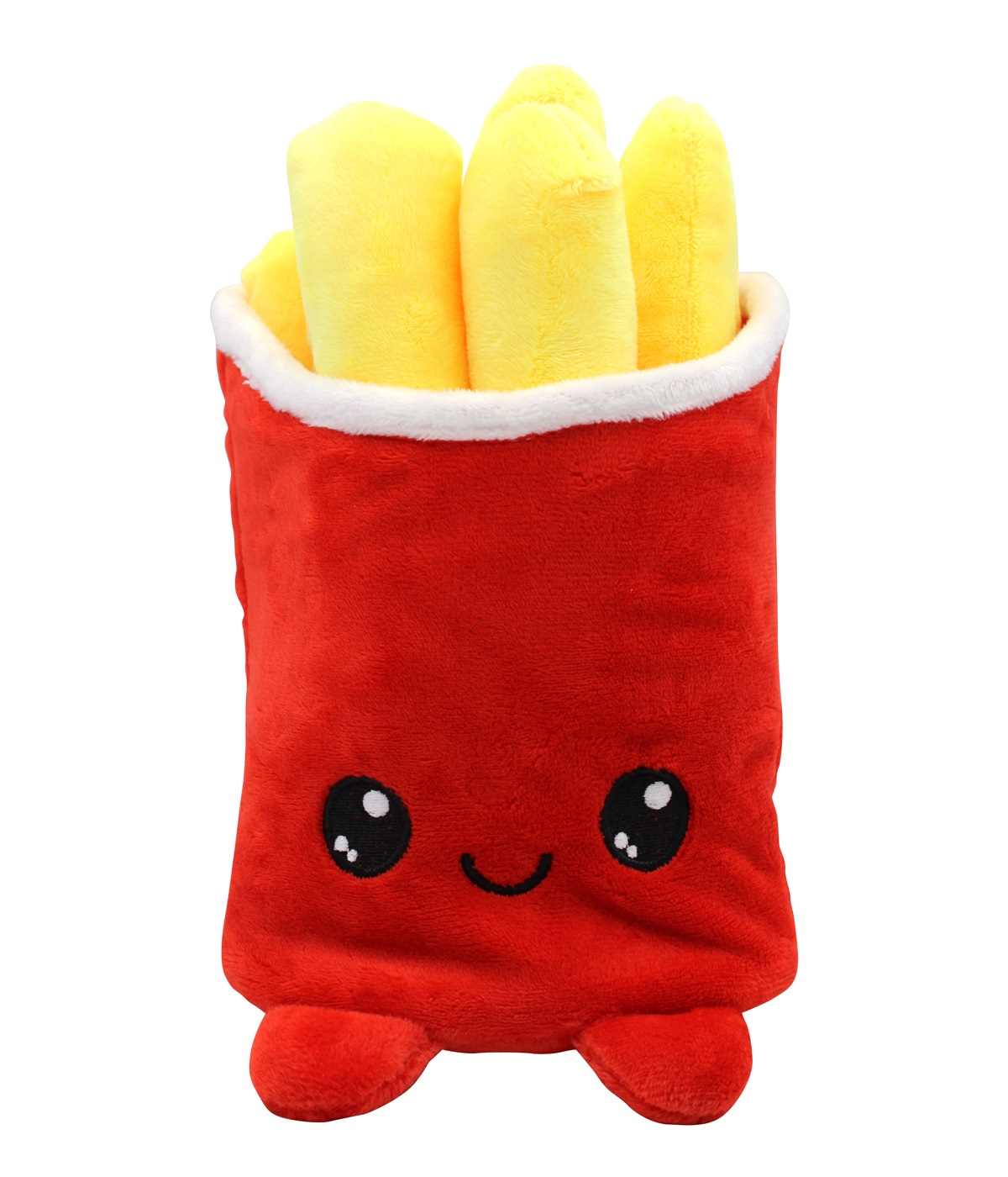 Joy Toy Yummies Patatine Fritte Peluche Morbido 13x7x22 cm con Faccia Kawaii