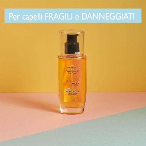 Biopoint Olio Prodigioso d'Argan Ultra Ristrutturante 75 ml - Riparazione e Bellezza per Capelli Fragili e Danneggiati con Kerplex