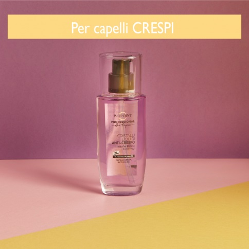 Biopoint Cristalli Liquidi Anti-Crespo Ultra Disciplinante 75ml - Olio per Capelli Crespi, Ricci e Lisci con Lumi Complex e Pro Keratin Technology