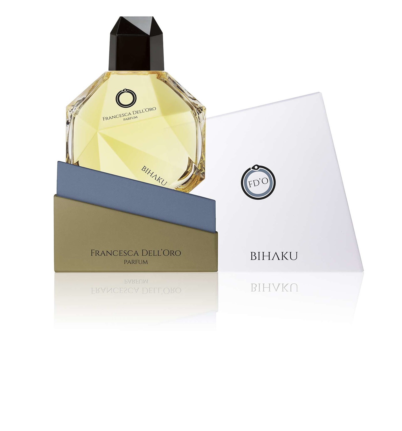 Francesca Dell'Oro Bihaku Eau de Parfum 100 ml - Profumo di nicchia, Fragranza raffinata e luminosa, Adatto per uomini e donne