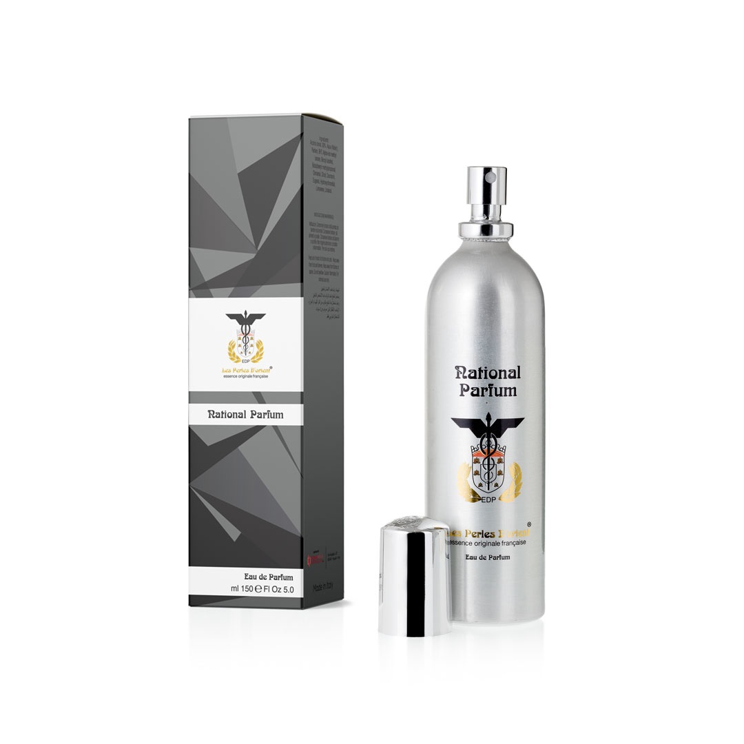 Les Perles D'Orient National Parfum Eau de Parfum 150 ml Uomo - Fragranza Decisa ed Elegante con Note di Tè, Mela, Cannella e Bergamotto