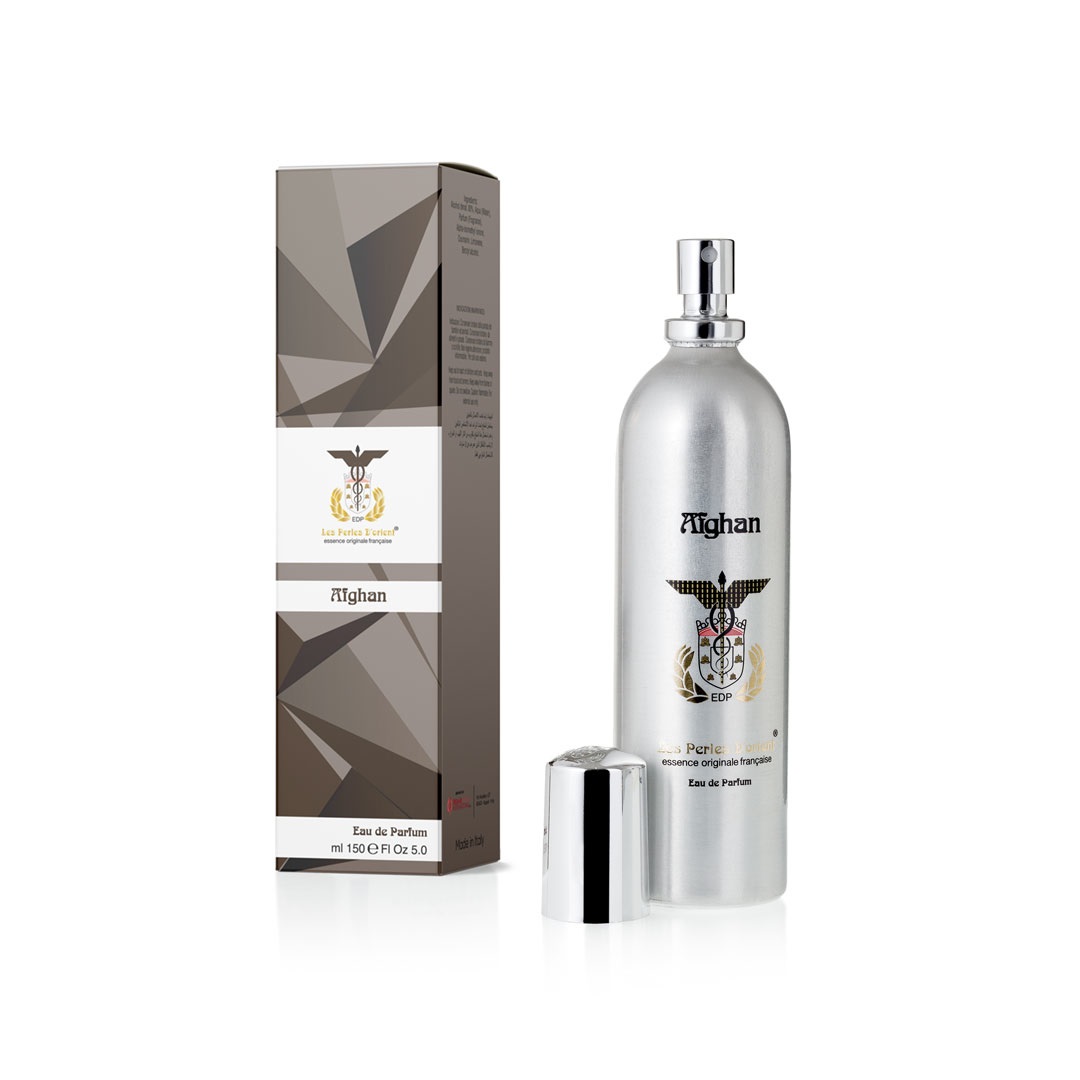 Les Perles D'Orient Afghan Eau de Parfum 150 ml - Fragranza Decisa con Note di Cannabis, Tabacco e Caffè