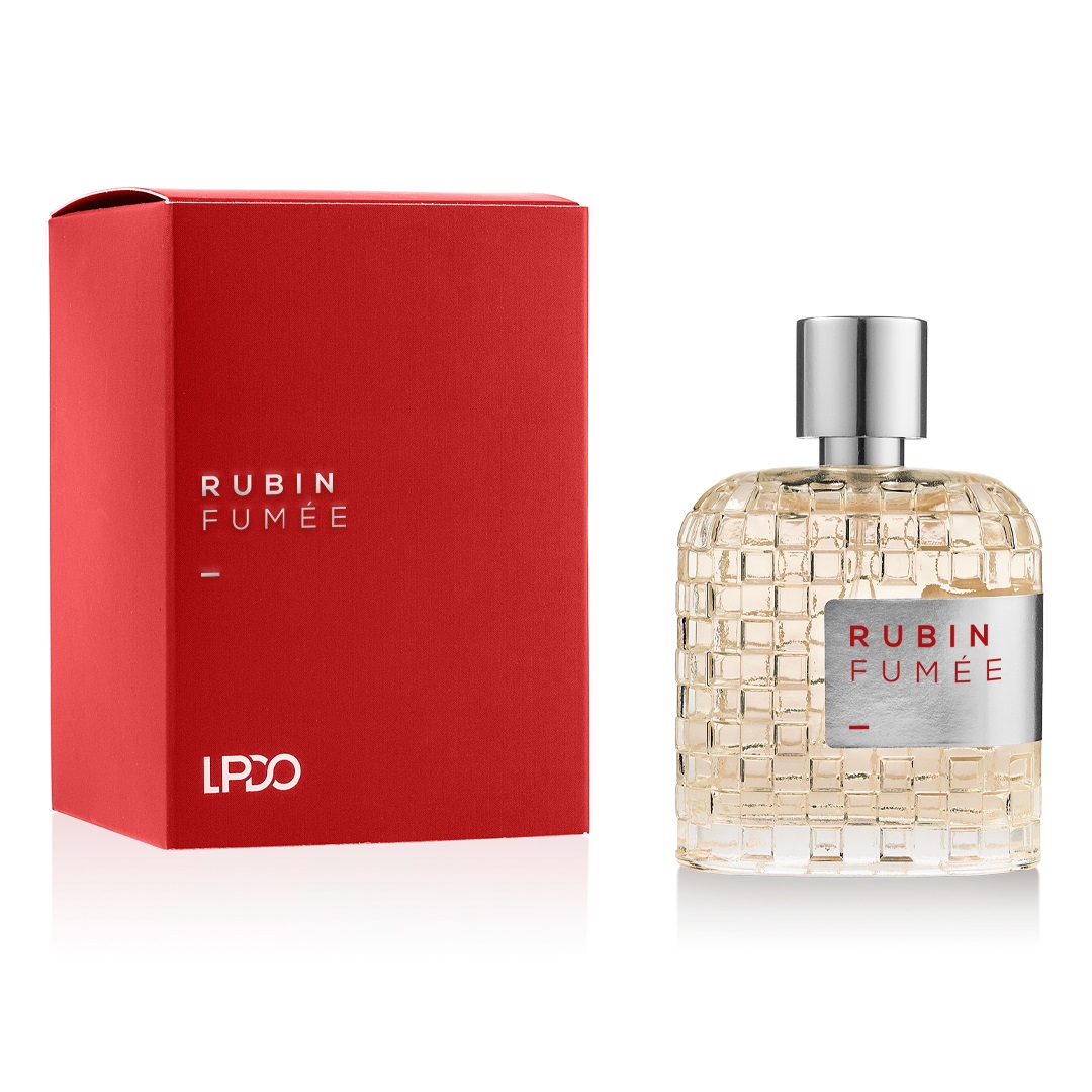 LPDO Rubin Fumée Eau de Parfum 100ml - Fragranza Orientale e Ambrata con Note di Davana e Noce Moscata