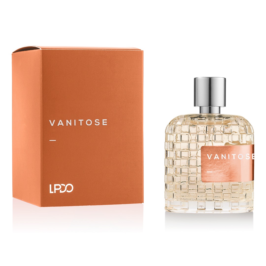 LPDO Vanitose Eau de Parfum Intense 100 ml - Fragranza Unisex con Note di Mela, Pera, Rosa e Tabacco