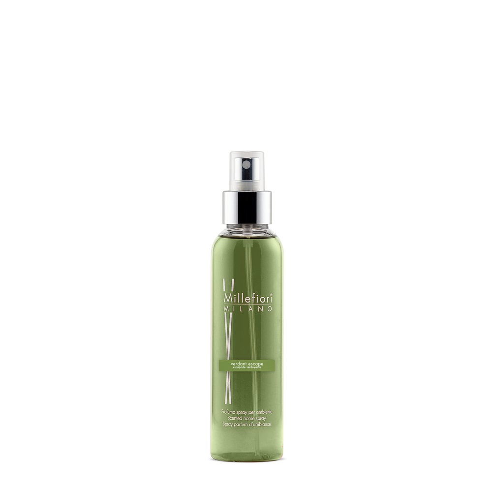 Millefiori Verdant Escape Deodorante per Ambienti a Spruzzo 150 ml - Fragranza Fresca con Bergamotto, Pepe Nero e Zenzero