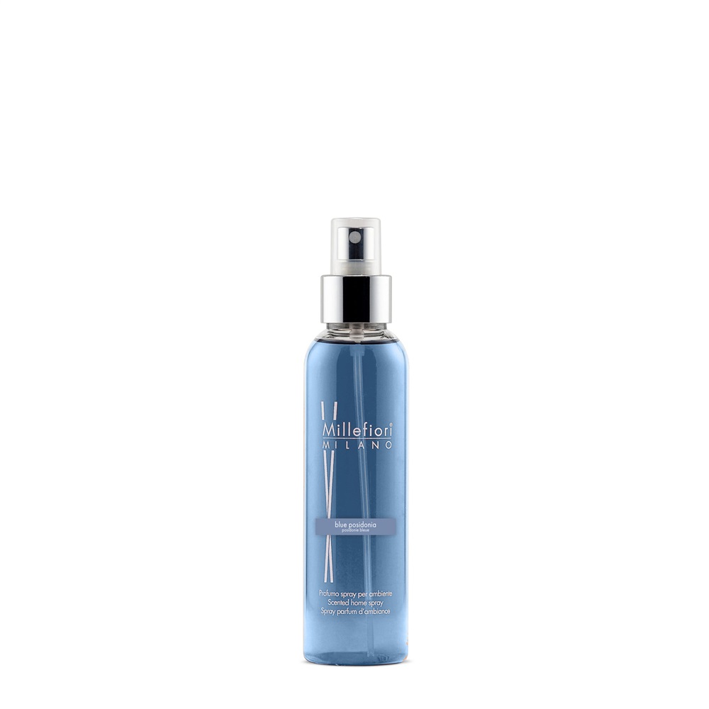 Millefiori Milano Spray per Ambienti Blue Posidonia 150 ml - Fragranza Fresca e Agrumata con Note Marine