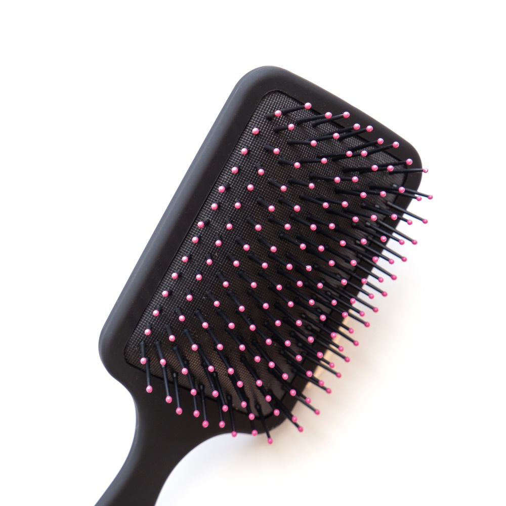 Ethos Profumerie Spazzola Pneumatica Quadrata Professionale - Azione Delicata e Stimolazione della Microcircolazione