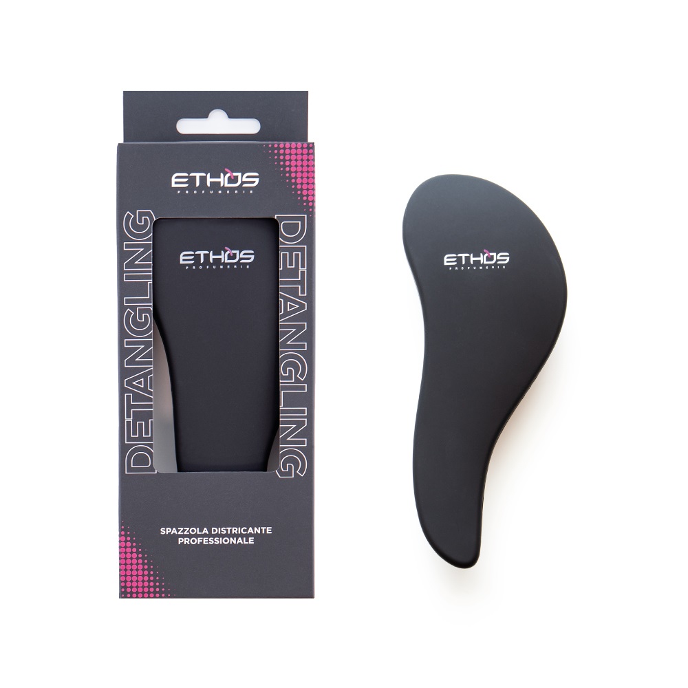ETHOS Detangling - Spazzola Districante Professionale con Chiodini di Altezze Diverse per Asciugatura Veloce