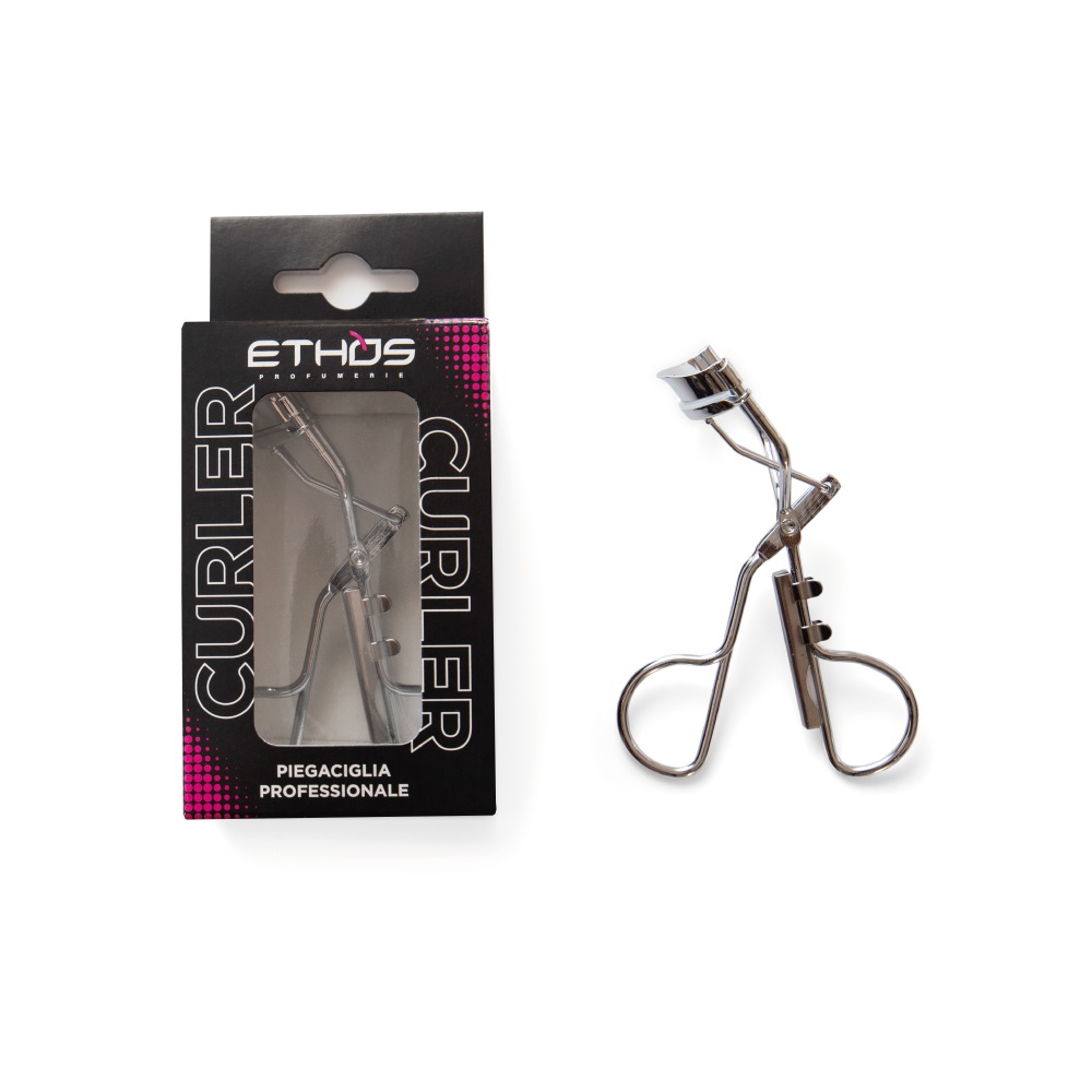 Ethos Profumerie Piegaciglia Professionale - Curvatura Naturale e Morbida con Gommino di Ricambio