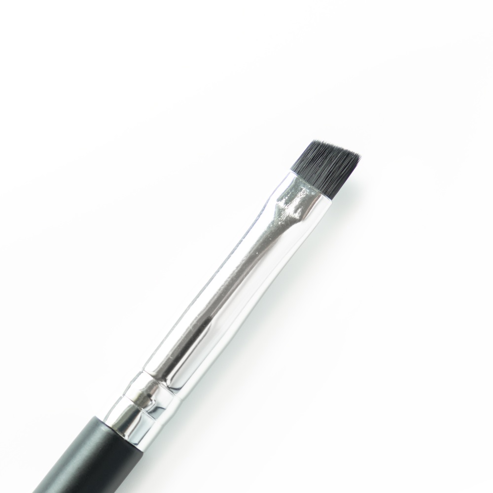 Ethos Pennello Eyeliner Professionale - Applicazione di Eyeliner in Crema e Gel Liquido con Setole Sintetiche