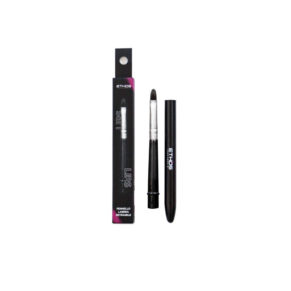Ethos Profumerie - Pennello Labbra Retraibile Professionale con Setole di Precisione