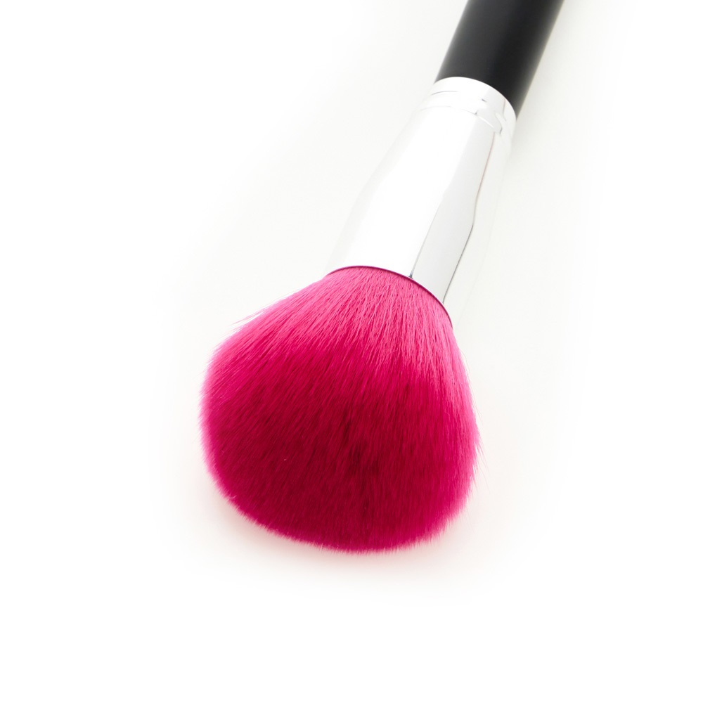 Ethos Profumerie Stardust - Pennello Make-up Polveri Professionale con Forma Arrotondata per Applicazione e Sfumatura