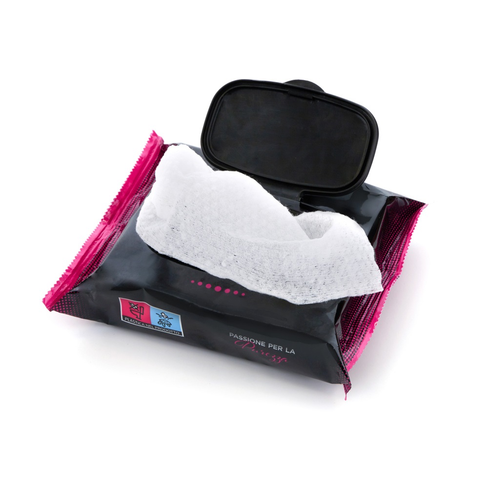 Ethos De-Makeup - Salviette Struccanti Waterproof, Prive di Alcol, Dermatologicamente Testate, Ideali per Viso, Occhi e Labbra
