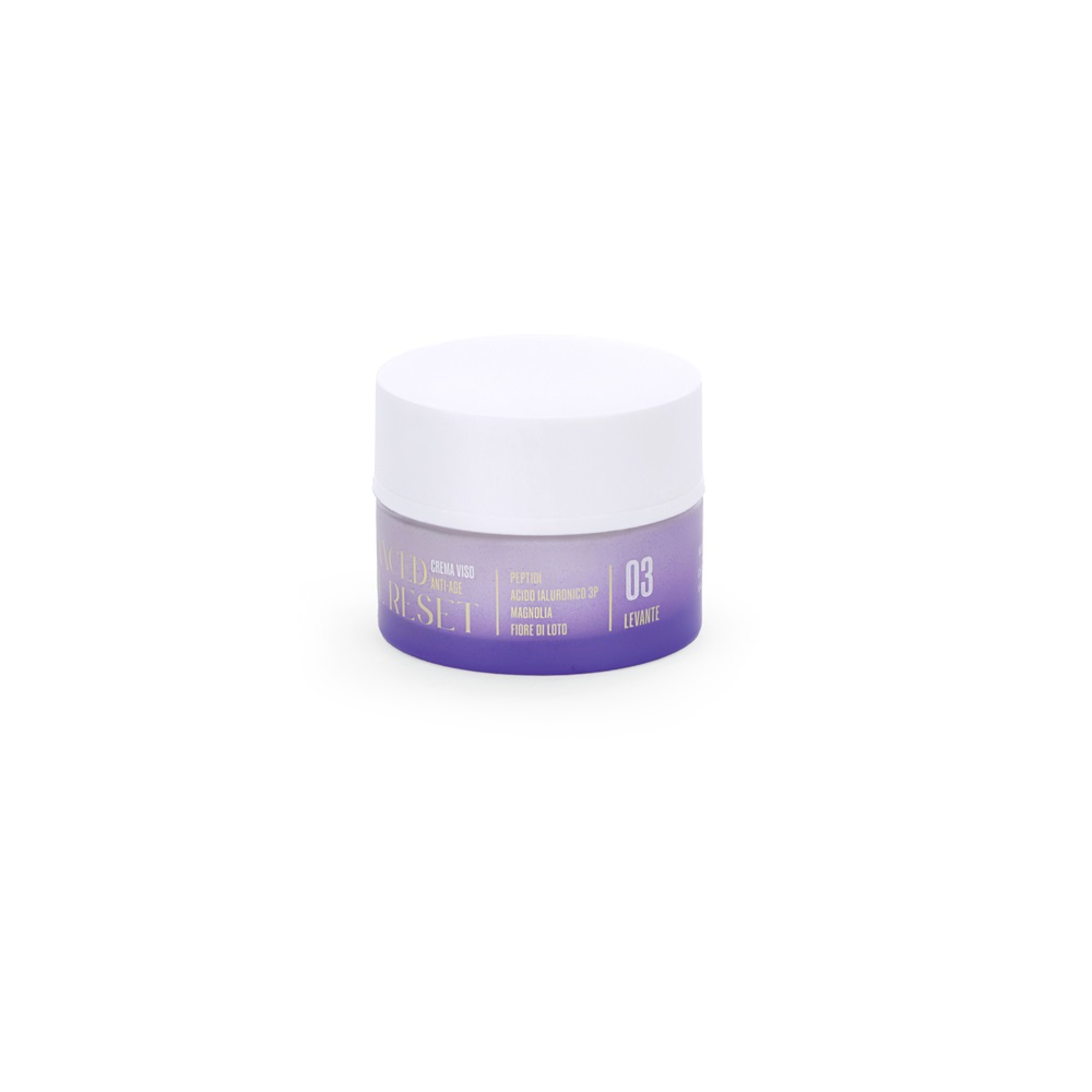 ARIA Advanced Time Reset Crema Viso Anti-Age 50ml - Nutriente con Peptidi per una Pelle Giovane e Luminosa