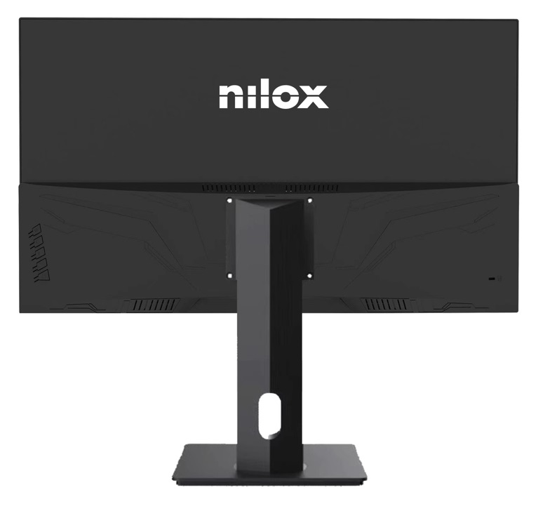 Nilox NXM272KREG01 Monitor 27 Pollici 2K IPS con Base Regolabile, 75Hz, 4ms, HDMI e DisplayPort, Supporto FreeSync e G-Sync, LED Nero