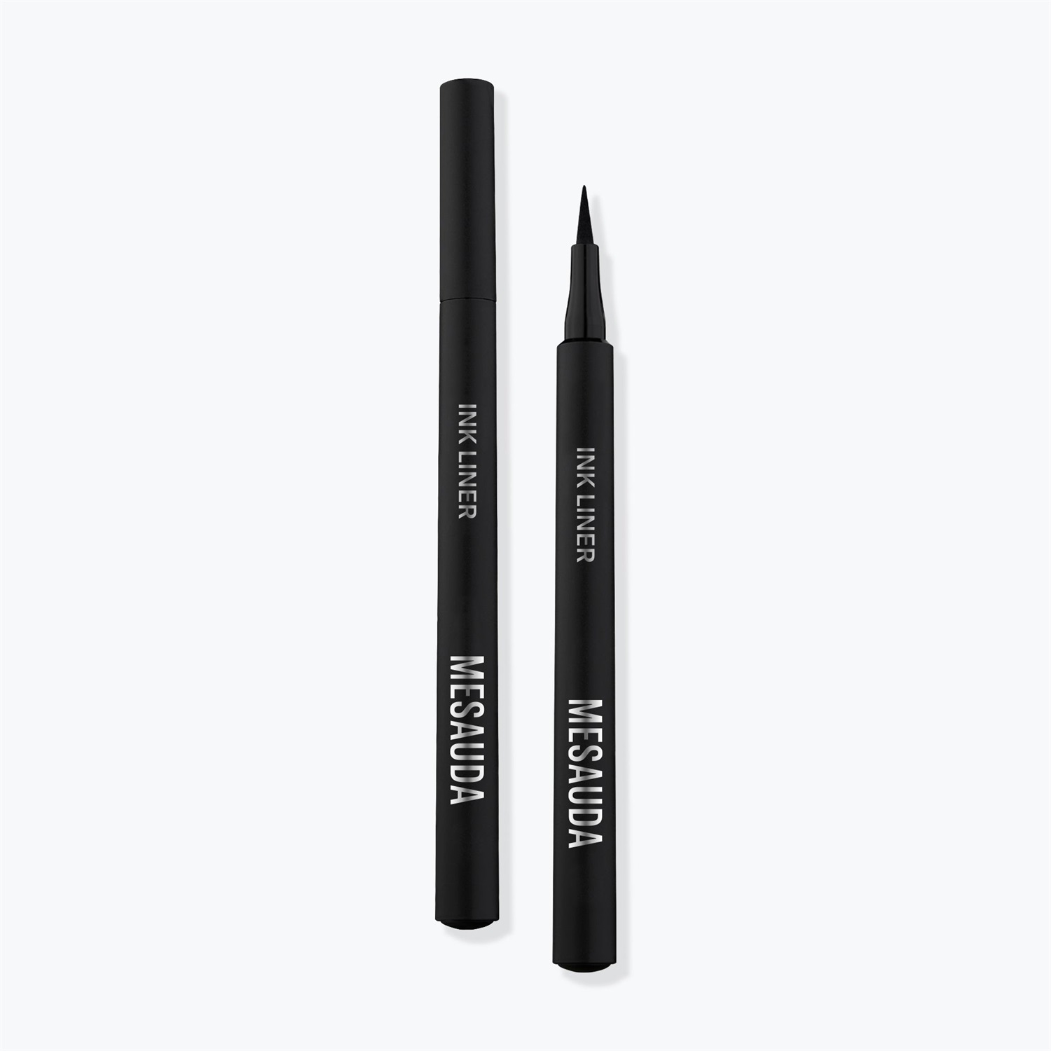 MESAUDA Ink Liner Midnight Black - Eyeliner Grafico 1,2 ml con Tratto Ultra Preciso e Finish Opaco