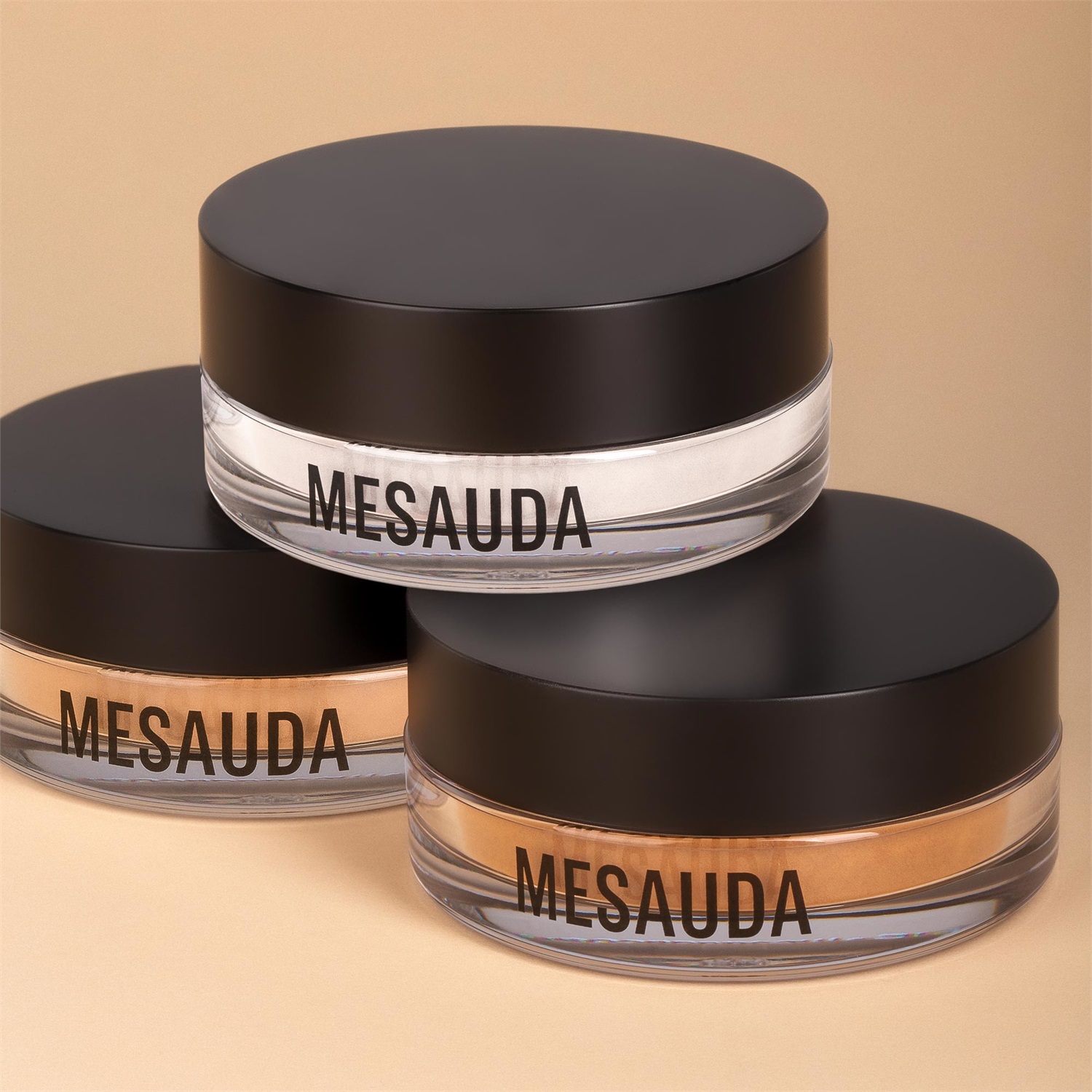 Mesauda Celestial Veil Polvere Libera Fissante 301 Invisible - 12 g, Texture Ultra Sensoriale con Effetto Blurring