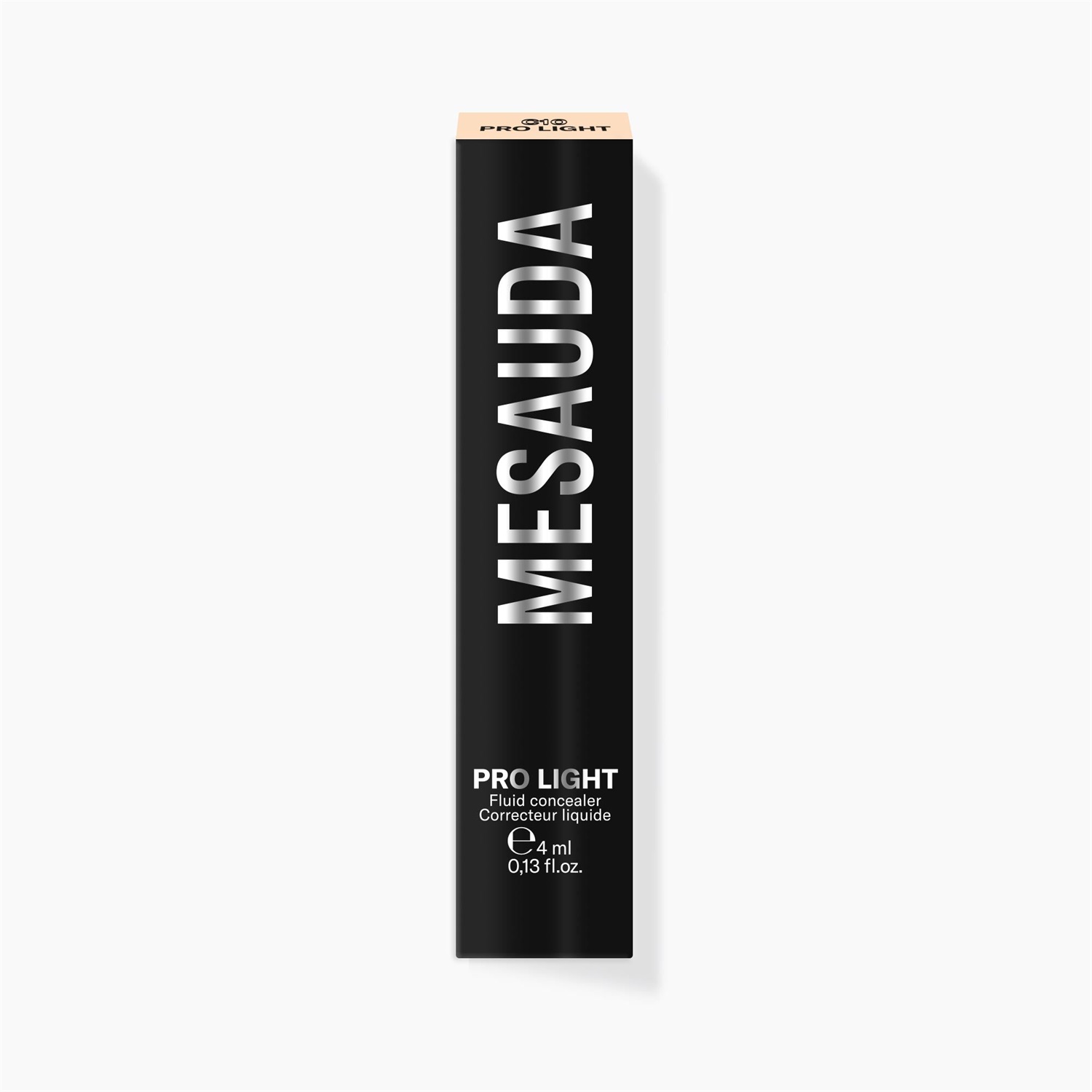 MESAUDA Pro Light Concealer C10 - Correttore Fluido Idratante 4 ml con Texture Minerale