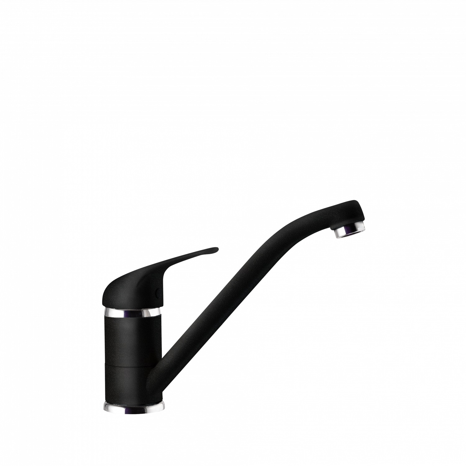 SCHOCK Miscelatore Omega Monocomando Nero Assoluto con Bocca Girevole - SXOMEG13