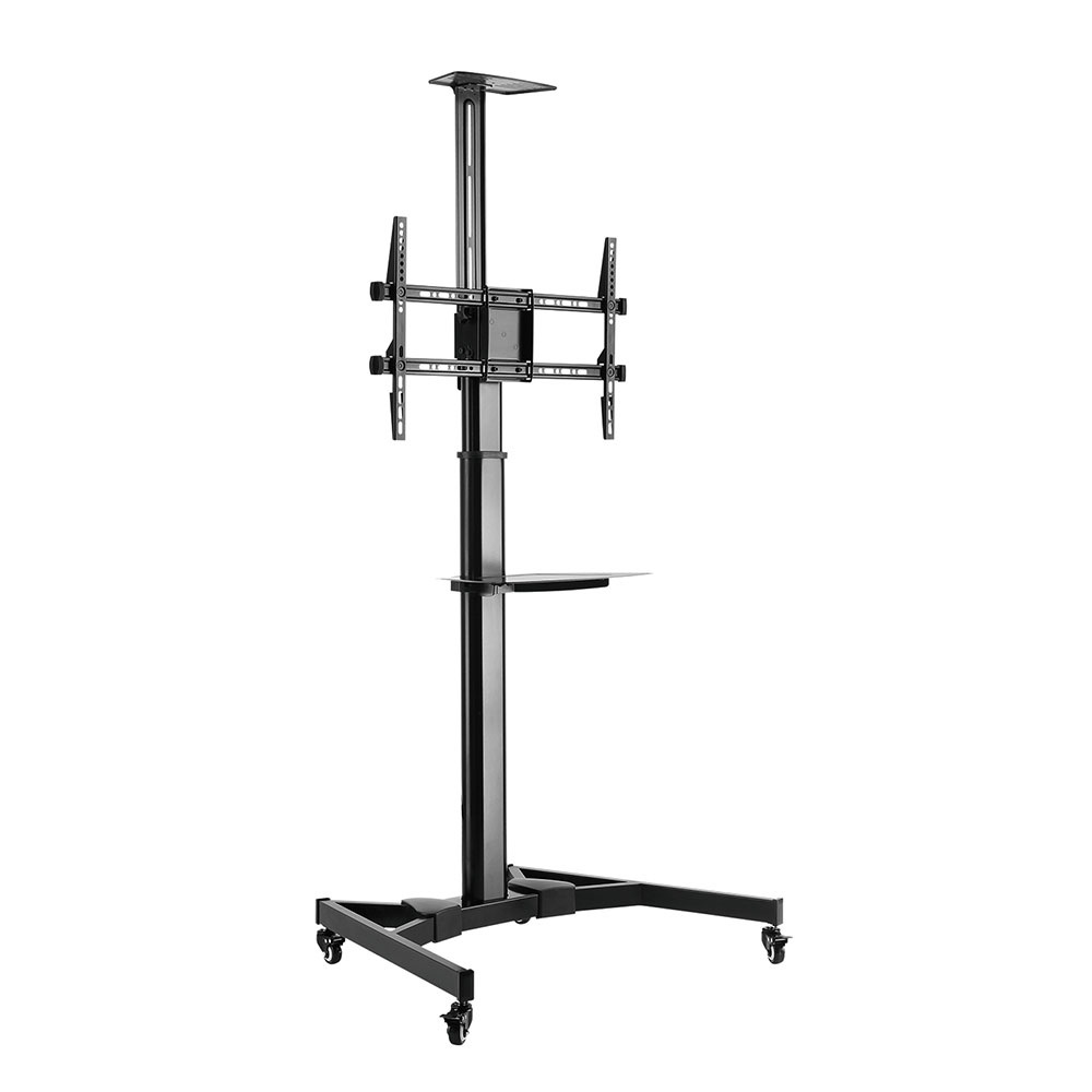 Ewent EW1540 Supporto da Pavimento per TV 37-70 Pollici - Altezza e Angolo di Visione Regolabili - Attacco VESA 200x200, 300x300, 400x200, 400x400, 600x400