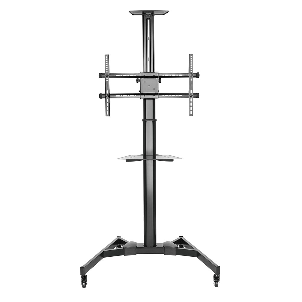 Ewent EW1540 Supporto da Pavimento per TV 37-70 Pollici - Altezza e Angolo di Visione Regolabili - Attacco VESA 200x200, 300x300, 400x200, 400x400, 600x400