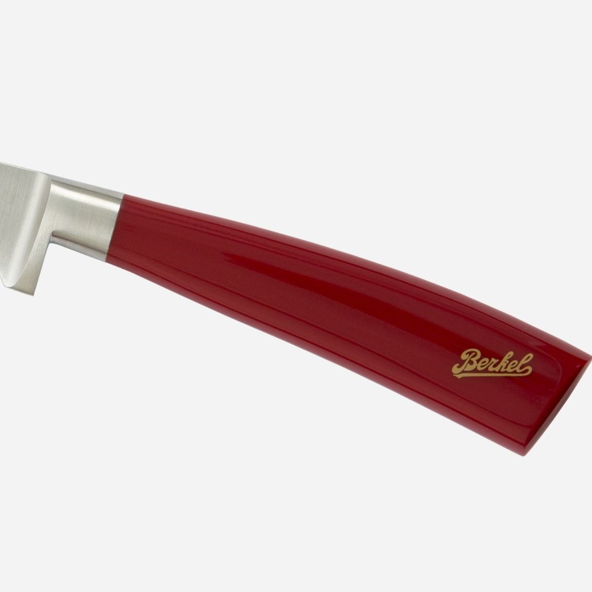 Berkel Forchettone Elegance 18 cm Rosso in Acciaio Inox - Utile per Carni e Pollame