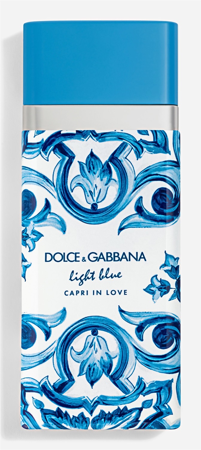 Dolce & Gabbana Light Blue Capri In Love Eau de Parfum 50 ml - Fragranza Femminile con Note di Tè al Gelsomino e Mela Verde
