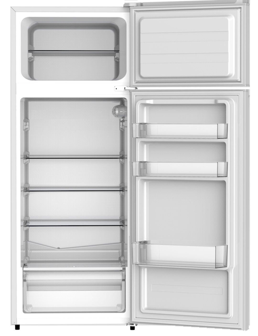 Pyramidea FRG244S Frigorifero Doppia Porta Argento 240L Classe E Statico