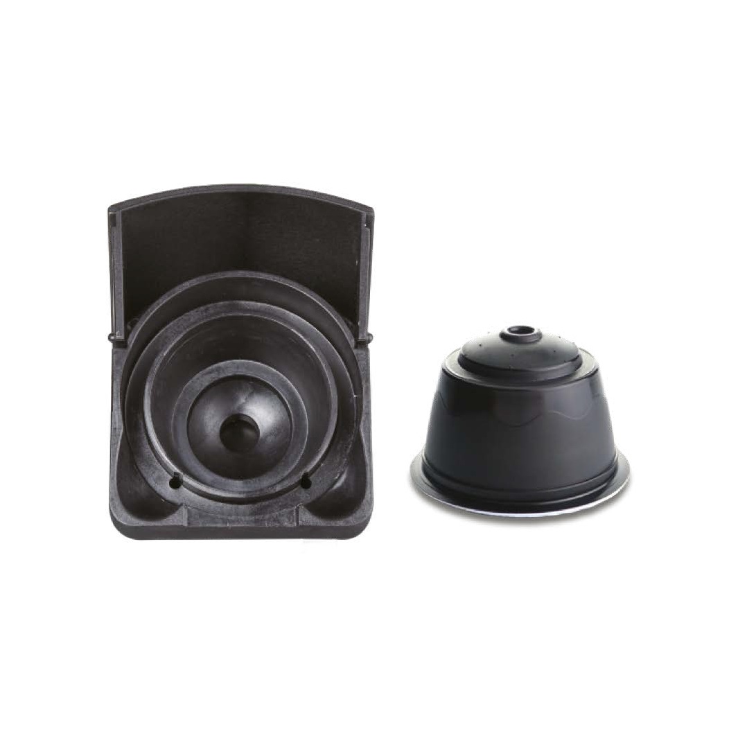 PYRAMIDEA ICP311LBPLUS Macchina per Caffè 3 in 1 Digitale Compatibile con Nespresso, Dolce Gusto e Cialde, Capacità 0,6 L, Potenza 1450W