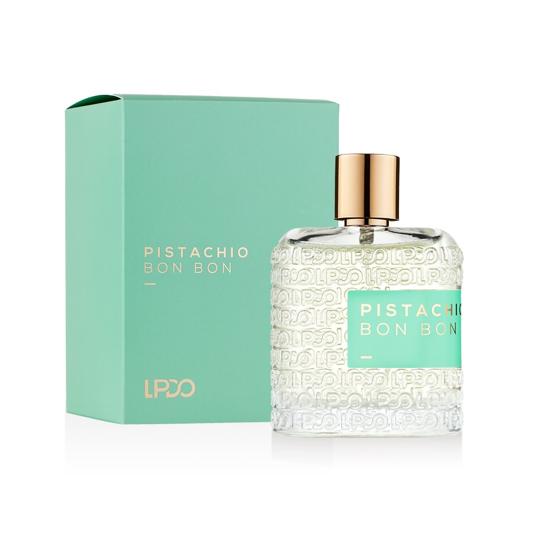 LPDO Pistachio Bon Bon Eau de Parfum 100ml - Fragranza Gourmand Unisex con Note di Pistacchio, Bergamotto e Pesca