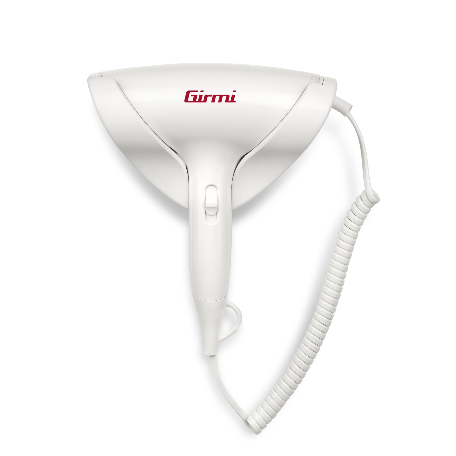 Girmi PH03 Asciugacapelli da Parete 1700 W, 2 Velocità, 2 Temperature, Montaggio a Muro, Termostato Anti Surriscaldamento, Bianco